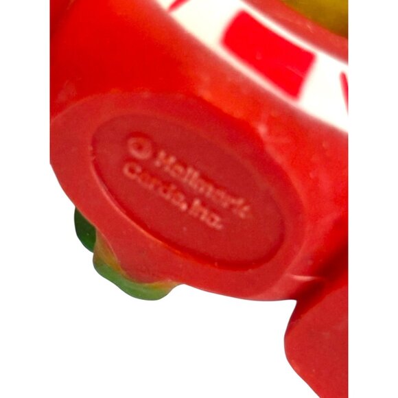 Hallmark JOY Christmas Figurine Candy Cane Design Elf Accent Vintage 1978 - Picture 6 of 7